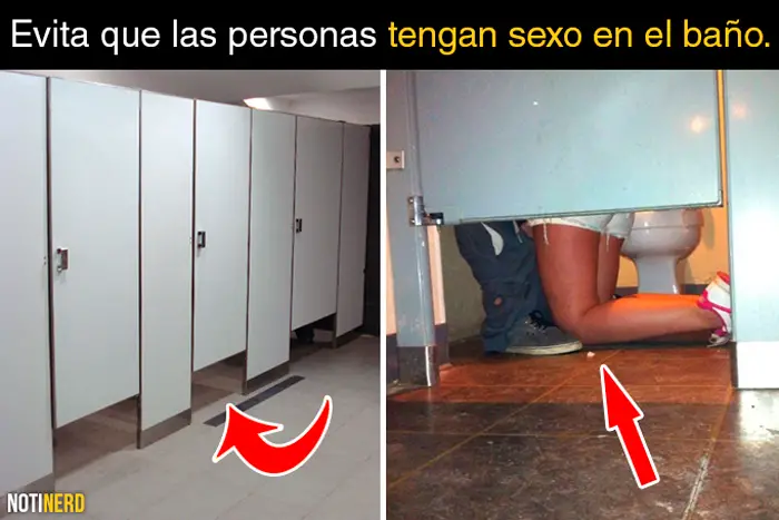 12 Razones del por qué las puertas de los baños públicos no llegan