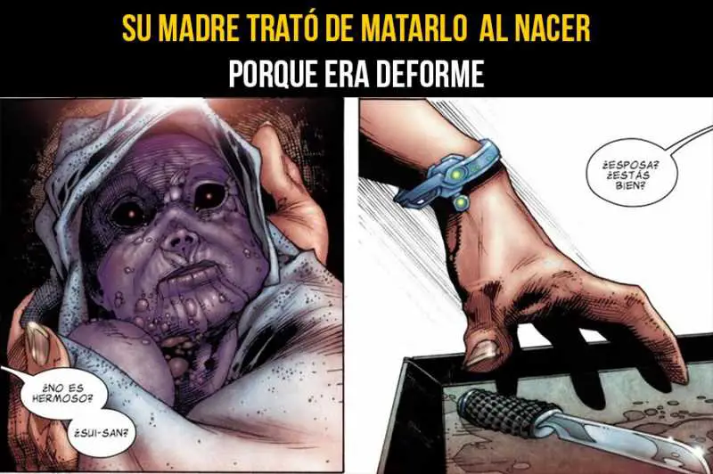 10 Cosas horribles que pasó Thanos en su infancia