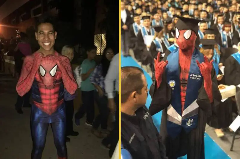 8 Personas que hicieron locuras vestidos de “Spider-Man”