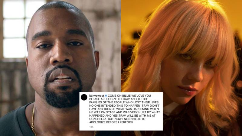 8 Puntos para entender el pleito entre  Kanye West, Billie Eilish y Travis Scott