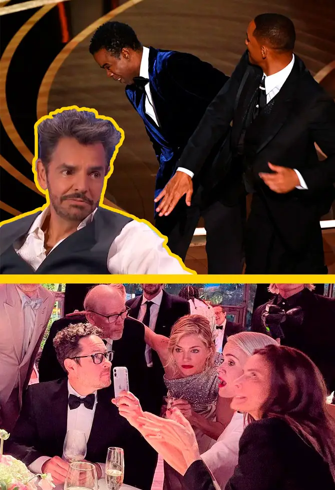 Eugenio Derbez cuenta cómo reaccionó el público de Los Oscars durante los comerciales, luego del cachetazo de Will Smith [8 Curiosidades]