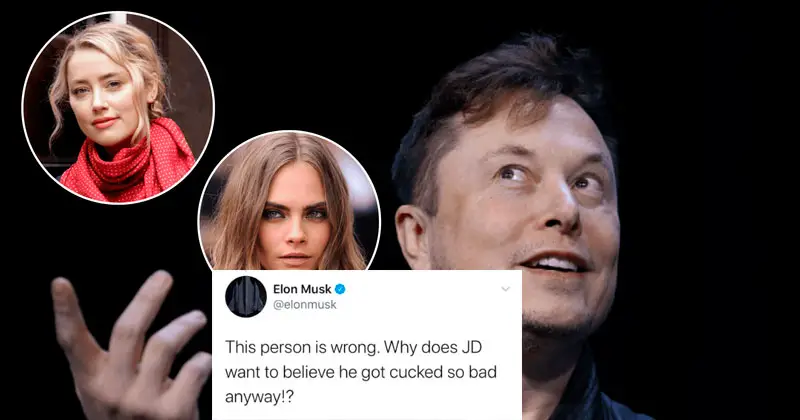 8 Puntos para entender el supuesto trío entre Elon Musk, Amber Heard y Cara Delevingne