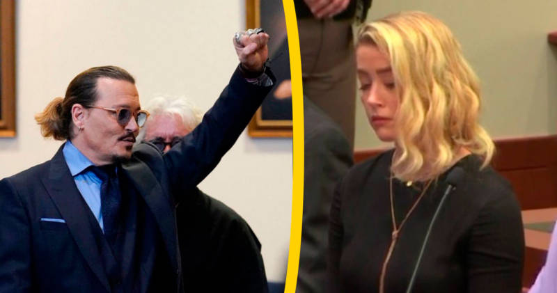 8 Cosas que pasaron durante el VEREDICTO del juicio entre Amber Heard y Johnny Depp