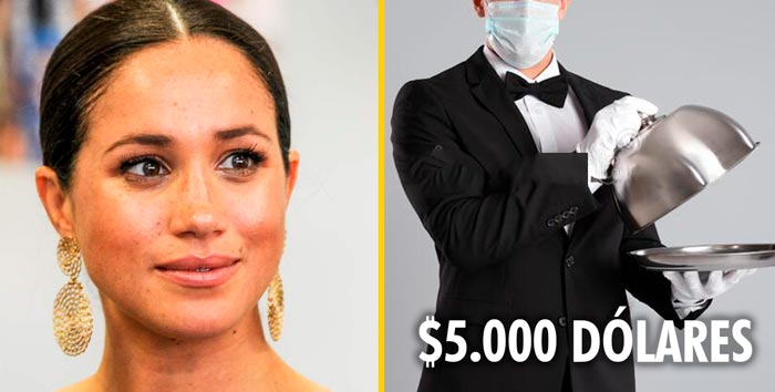 Meghan Markle anunció que cobrará $5000 dólares para que cualquiera pueda cenar con ella