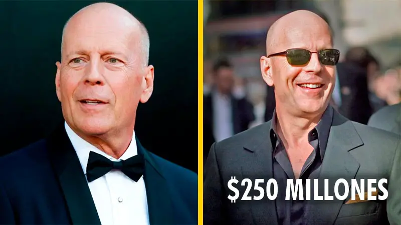 8 Detalles sobre la millonaria fortuna de Bruce Willis  y quienes recibirán su herencia