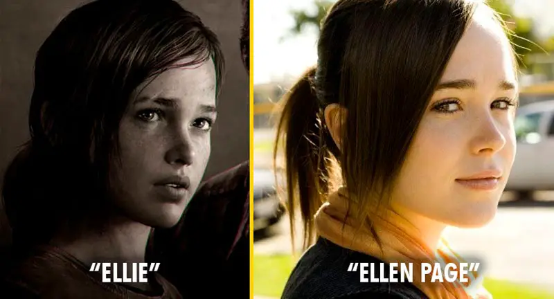 Ellen Page diz que jogo 'The Last of Us' roubou suas feições