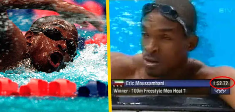 El caso Eric Moussambani, el nadador olímpico más lento de la historia