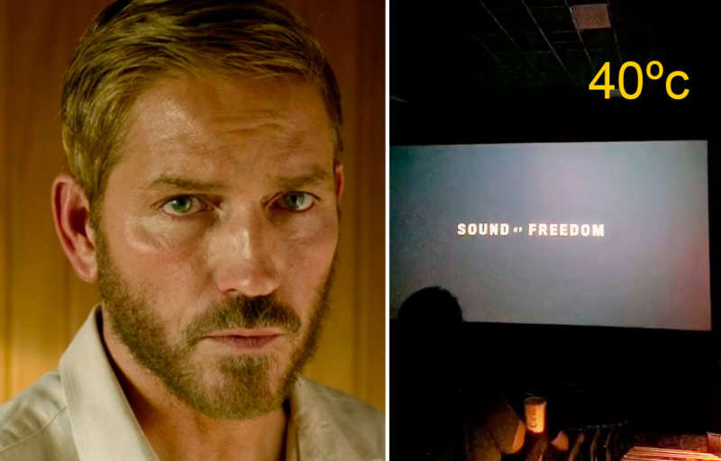 7 Personas DENUNCIAN sabotaje tras ir a ver la película ‘Sound of Freedom’ al cine