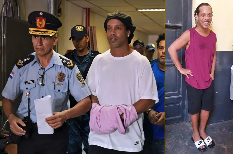 8 Cosas insólitas que pasaron cuando Ronaldinho fue encarcelado