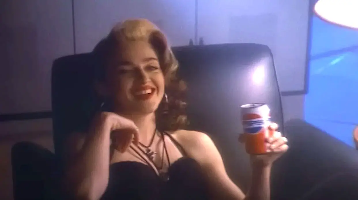 7 Curiosidades del “Comercial Prohibido” de Pepsi y Madonna que acaban de estrenar