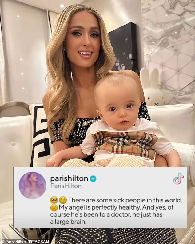 Paris Hilton rompe el silencio y defiende a su hijo de los Trolls