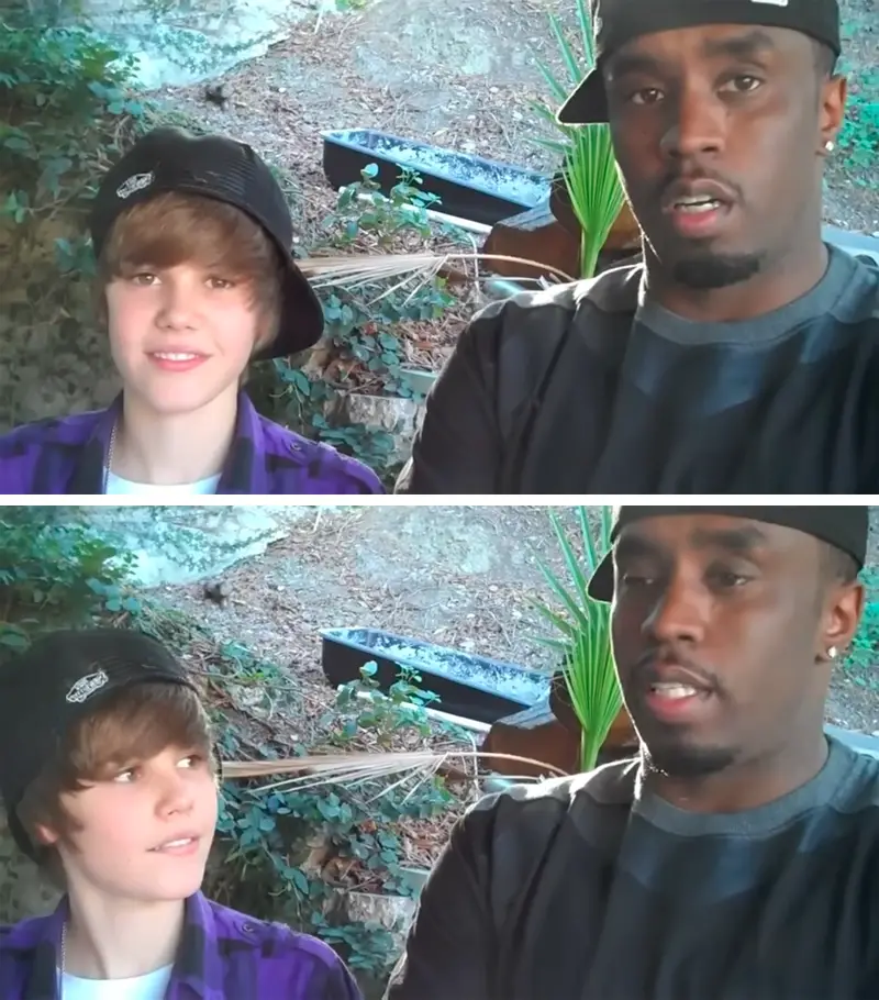 7 Detalles del video espeluznante de Diddy y Justin Bieber de 15 años