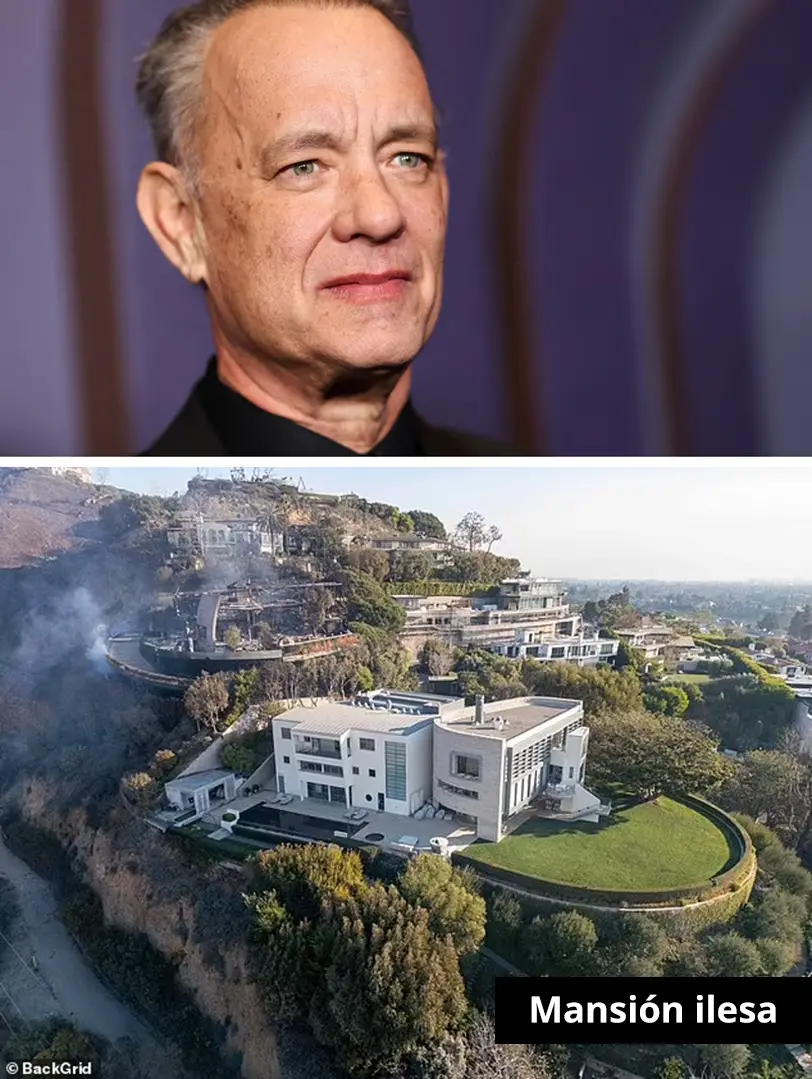 6 Datos de la “Misteriosa Suerte” de la casa de Tom Hanks en los incendios de California