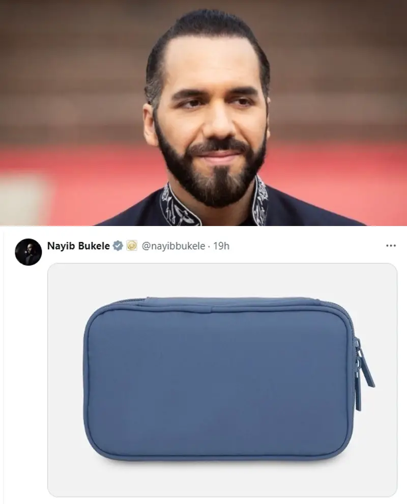 6 Datos del “Misterio de la Cartera” que publicó Nayib Bukele y la estrategia contra Maduro