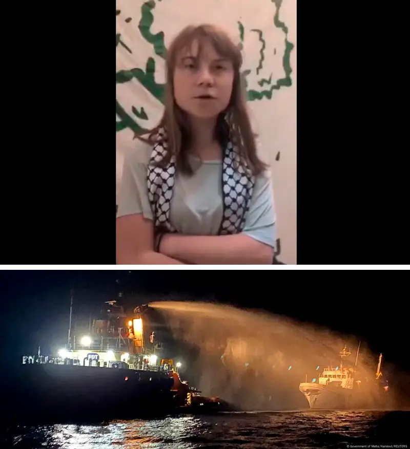 6 Datos de la “Furiosa Reacción” de Greta Thunberg tras un ataque a su barco