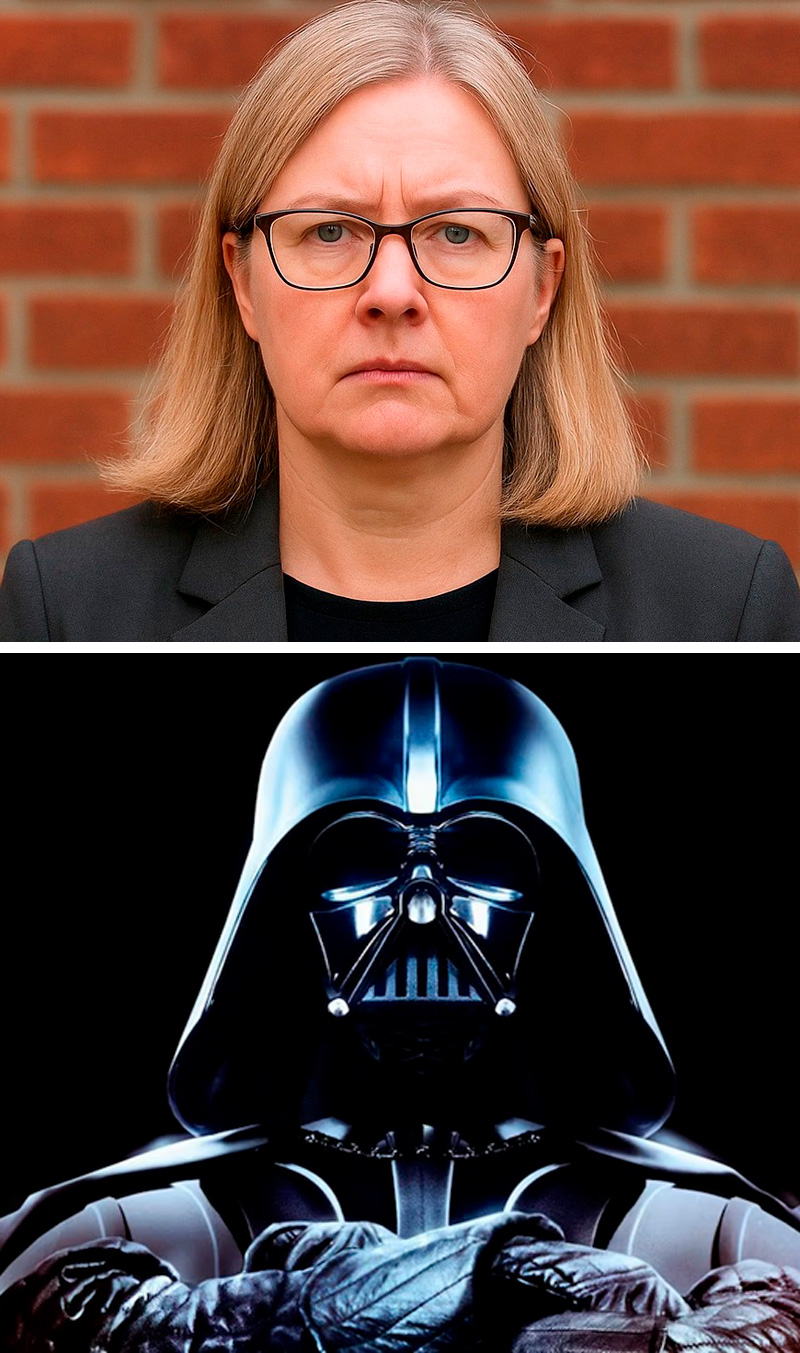 El ‘Insólito Caso’ de la mujer que ganó $40,000 por ser comparada con Darth Vader en su trabajo