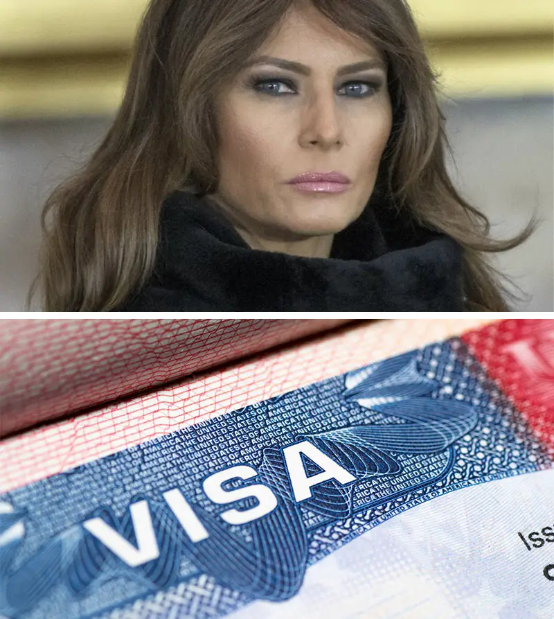 6 Datos de la “Polémica de Melania Trump” y su acusación de Visa Falsa
