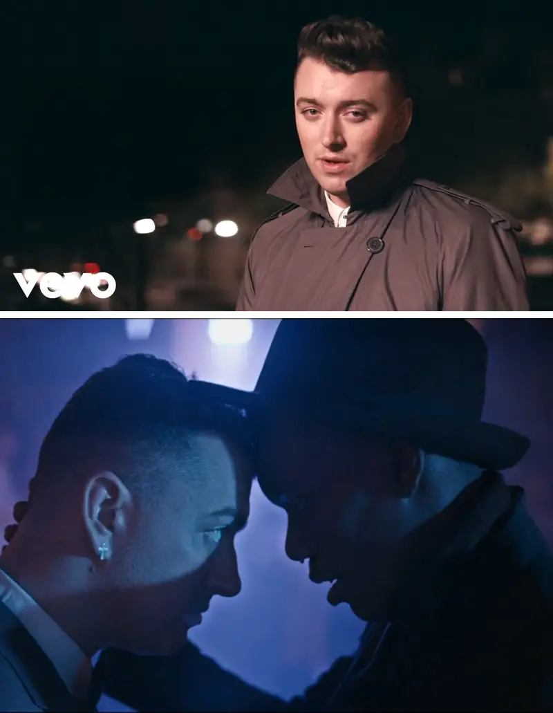 6. Salió del clóset en un videoclip