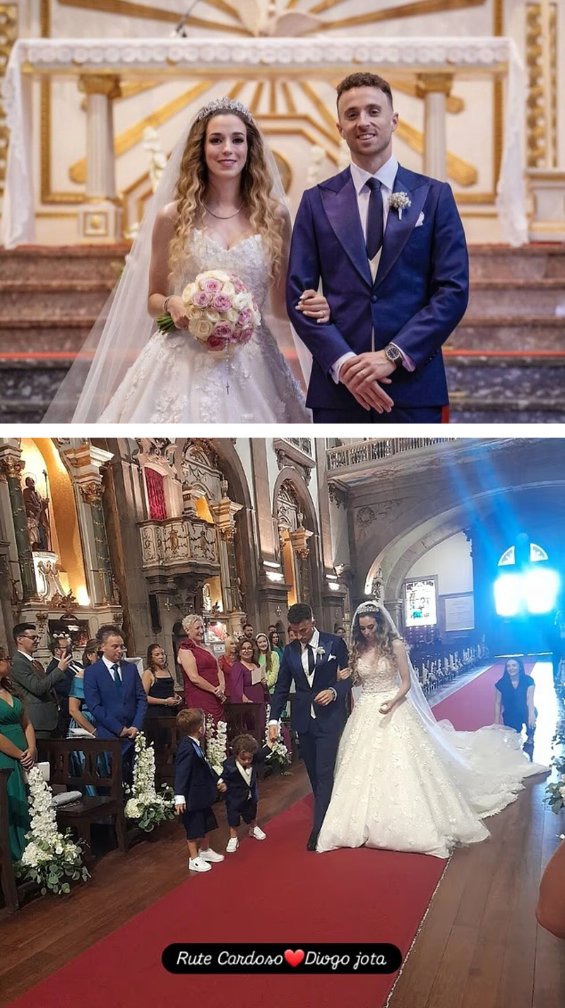 6 Detalles de la ‘Boda Discreta’ que tuvo Diogo Jota antes de morir inesperadamente
