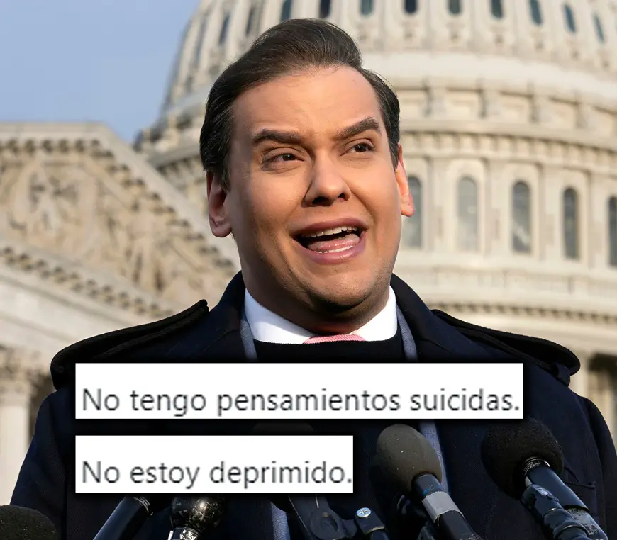 La “Polémica Despedida” del congresista George Santos antes de ser trasladado a prisión