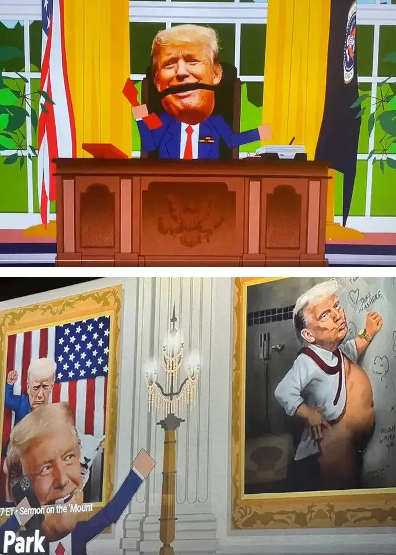 6 Escenas ‘Sumamente Ofensivas’ del nuevo episodio de South Park sobre Trump