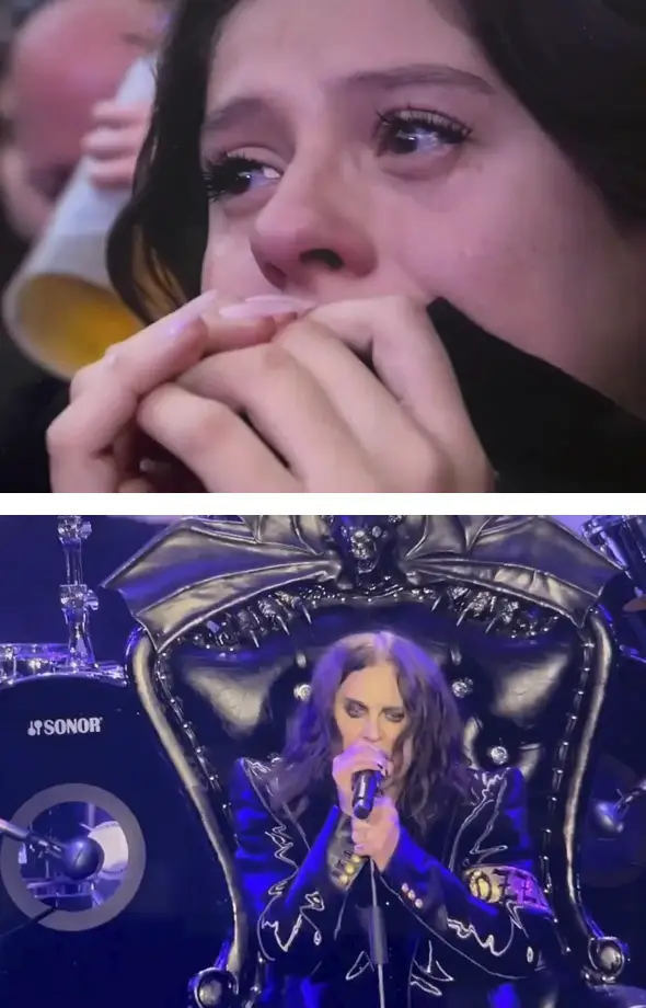 4. Su actuación hizo llorar a sus fans