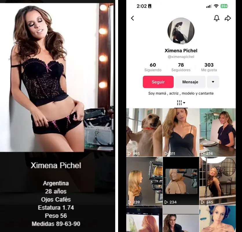 4. Lady Racista es una modelo argentina