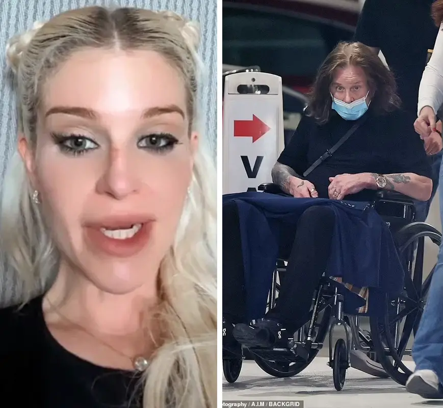 6 .Kelly estaba furiosa por un video IA de la muerte de Ozzy