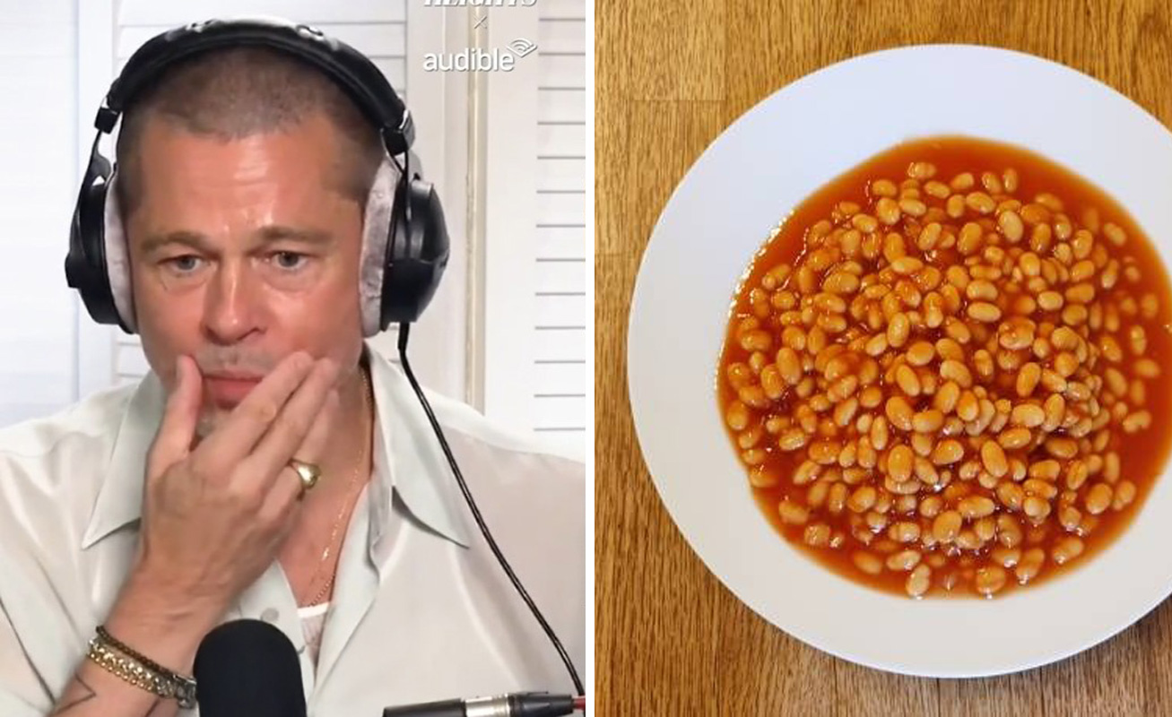 El ‘accidente’ de Brad Pitt tras comerse 5 platos de frijoles en el set