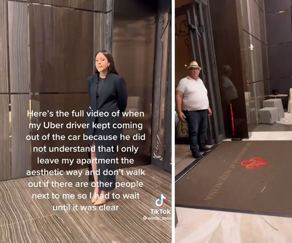 5. Esta influencer que no salió de su hotel, hasta que no pasara gente