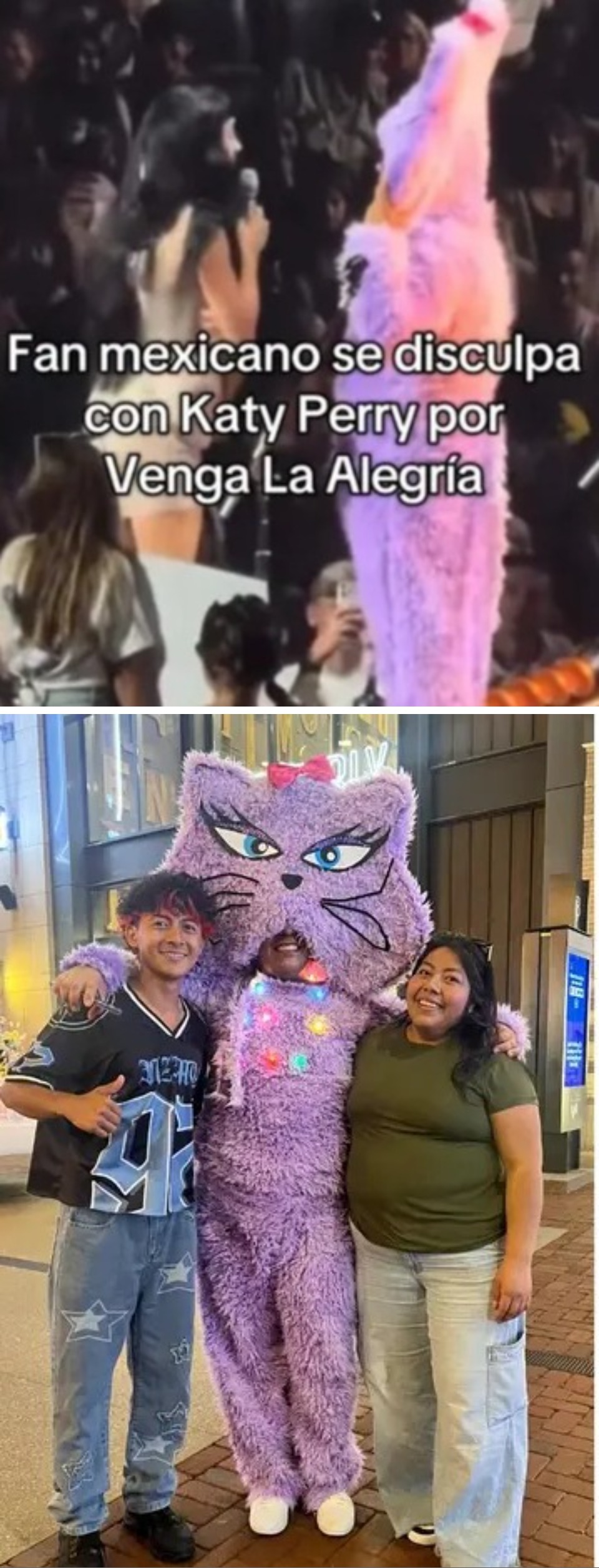 1. El fan se disculpó en nombre de México