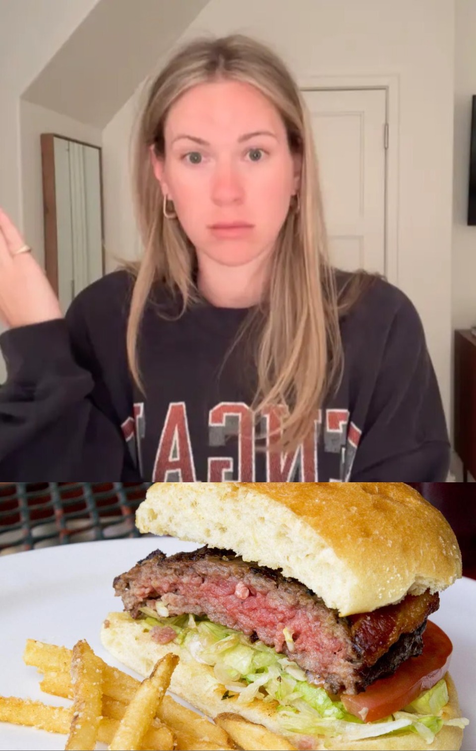 2. Todo comenzó con una hamburguesa poco cocida