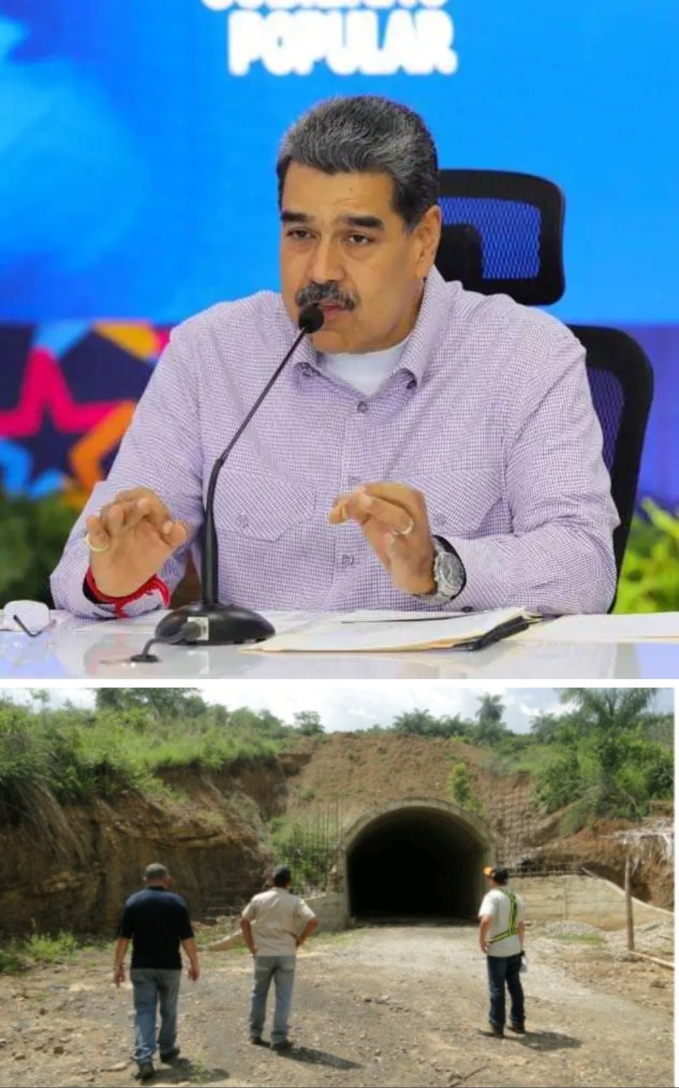 2. Maduro pasa sus noches en un búnker
