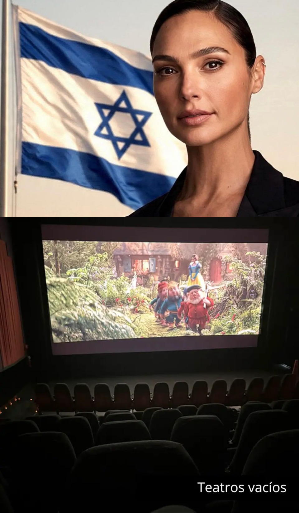 3. Piensa que la gente no fue al cine por apoyar a Palestina
