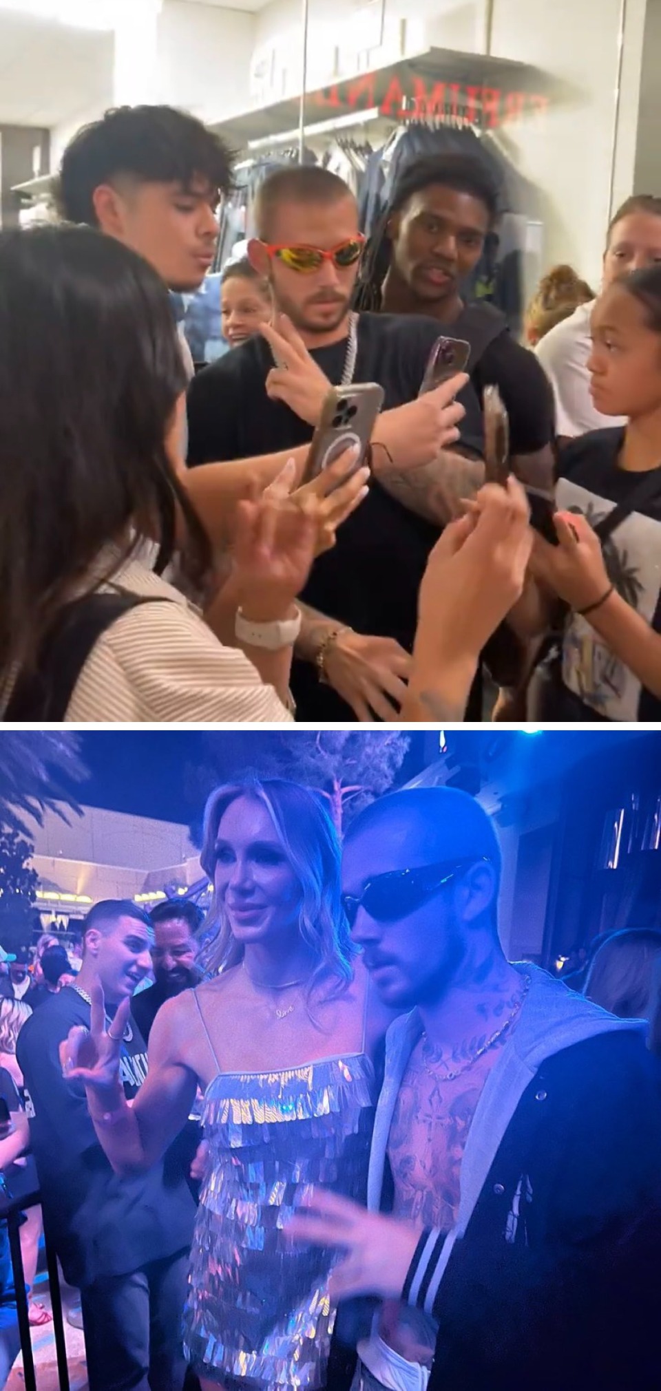3. Todo el mundo se tomó fotos con "Justin"