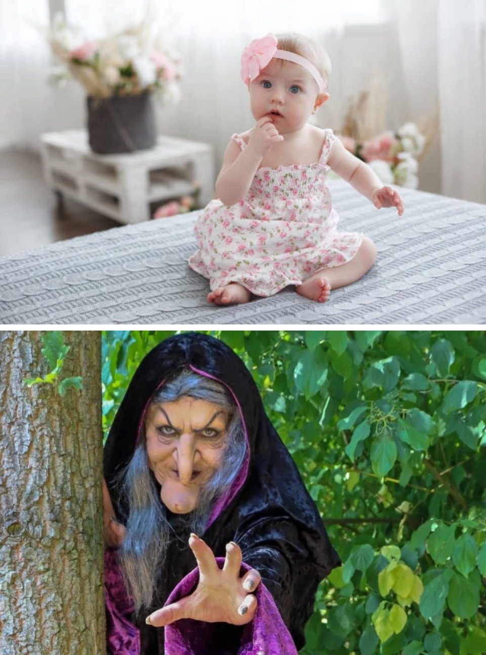 3. Si son mujeres la séptima podría ser "bruja"
