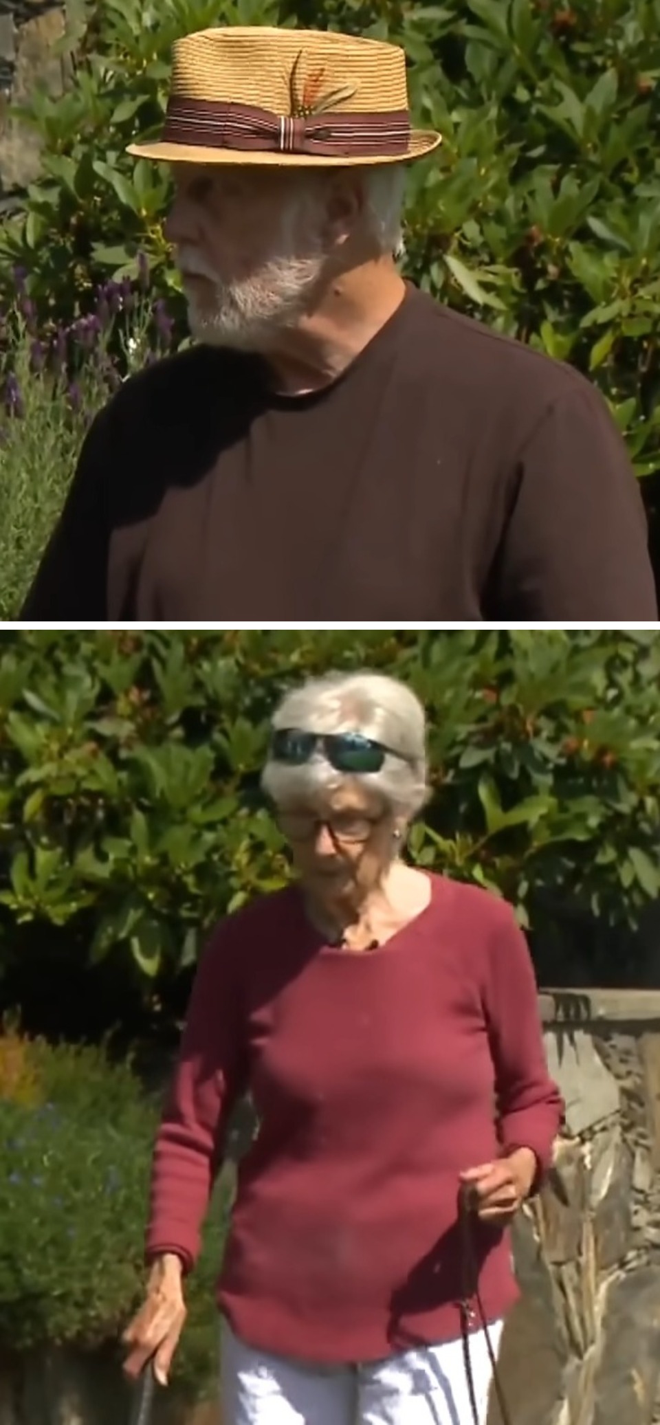 3. Vio el rostro de su novio por primera vez