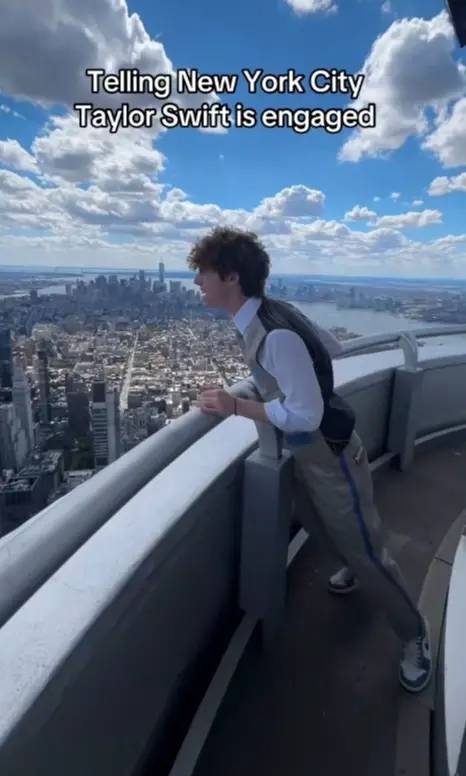4. Se subió al Empire State a gritarlo