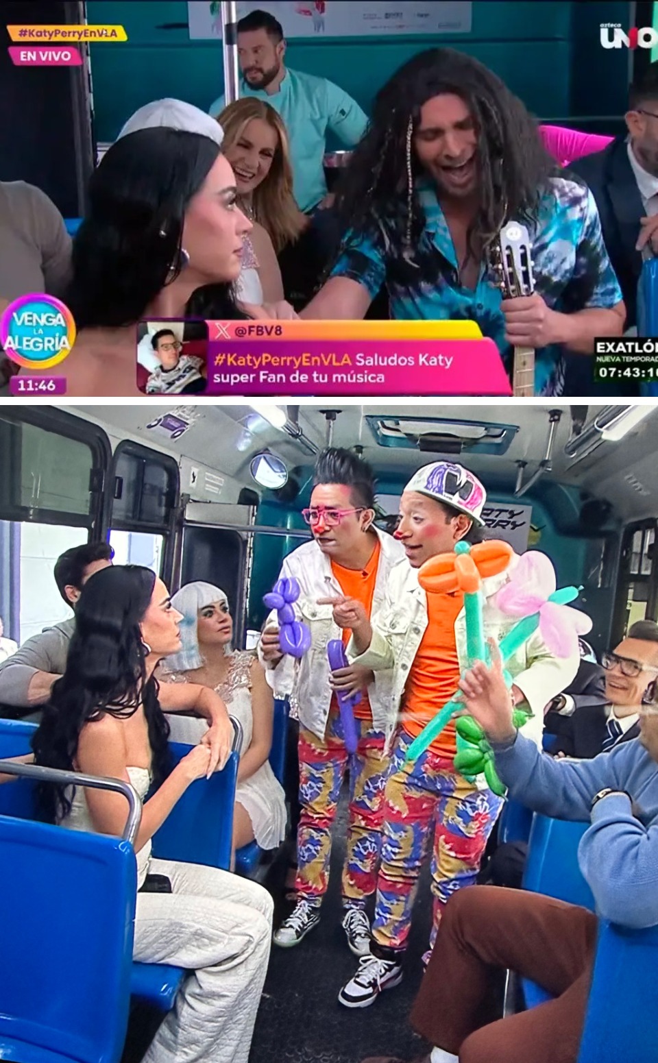 5. La subieron a un bus y le cantaron