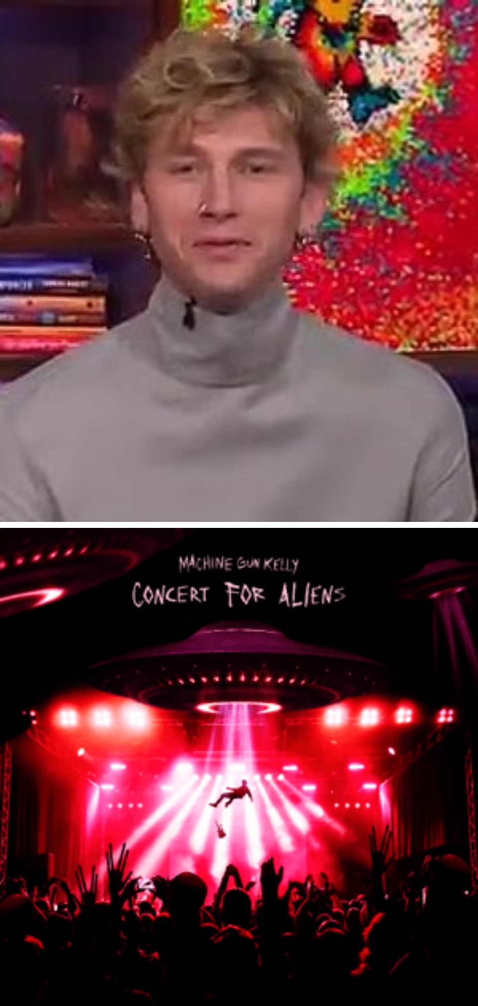 5. No es primera vez que "alucina" con los extraterrestres