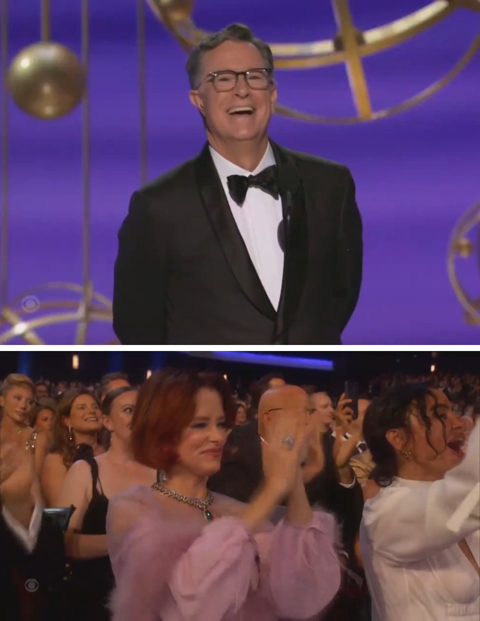 1. Stephen Colbert fue ovacionado de pie tras su reciente despido
