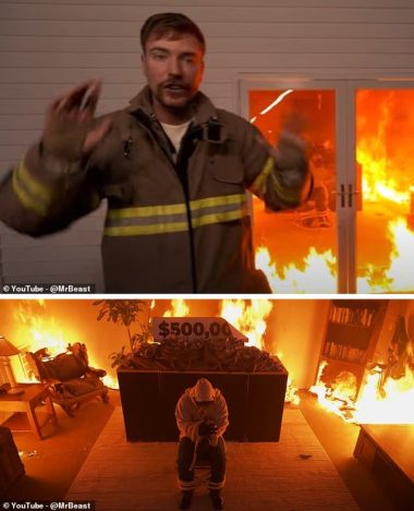 6 Datos de la ‘Mega Funa’ de Mr. Beast por atrapar a un hombre en un incendio para un video