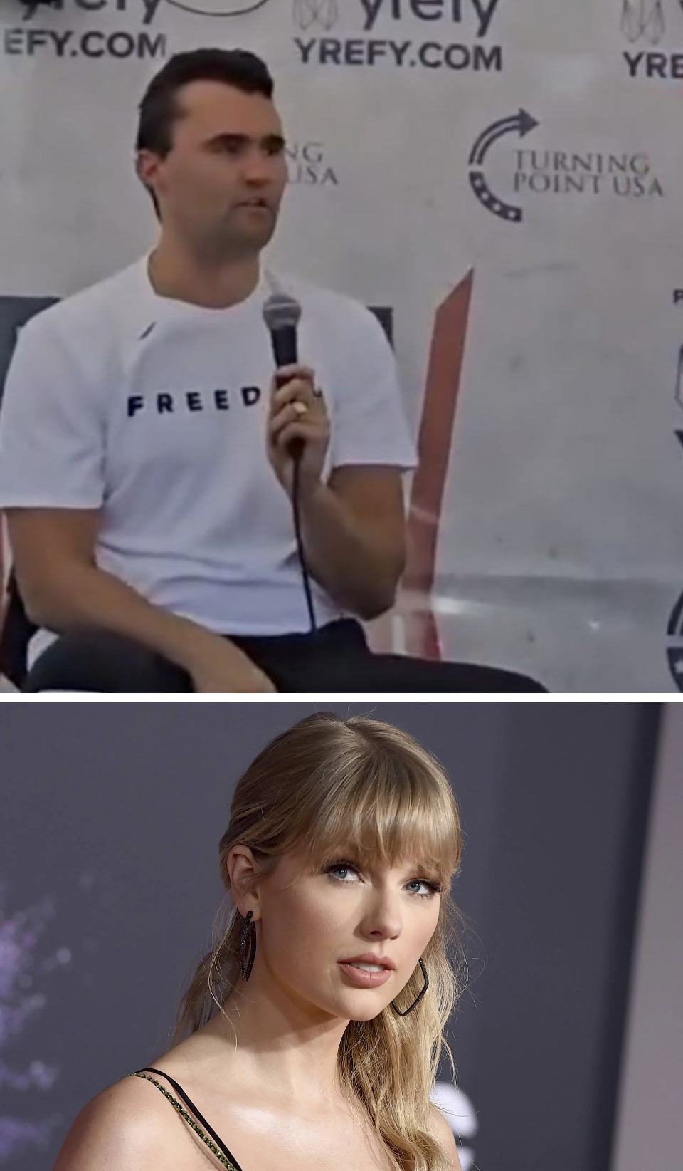 6. Algunos Swifties celebraron el asesinato de Charlie Kirk