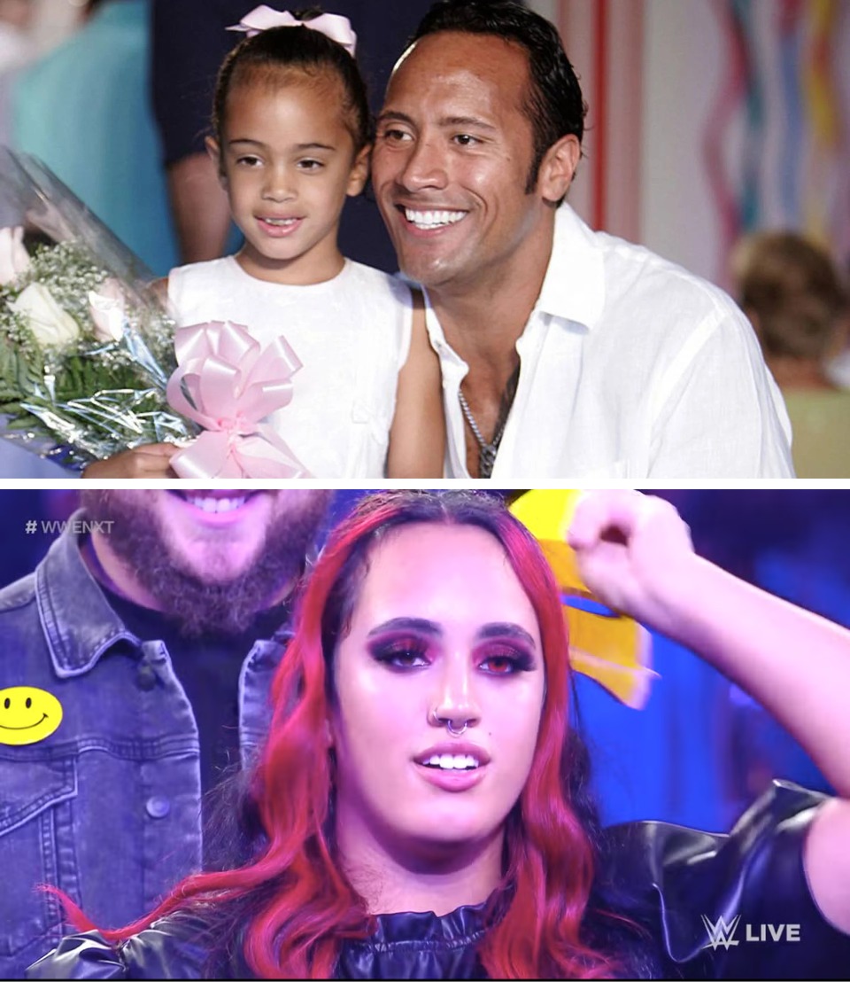 6. Ava es la hija mayor de The Rock