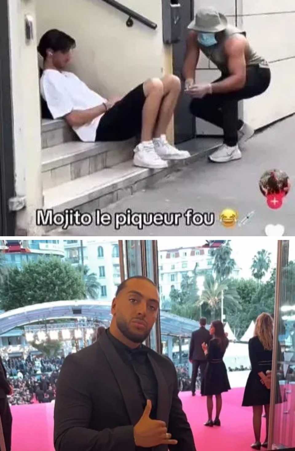 1. Fingía inyectar a la gente con una jeringa
