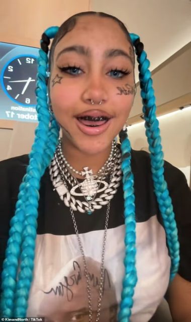 6 Datos de la “Funa a Kim Kardashian” por el nuevo look de su hija de 12 años