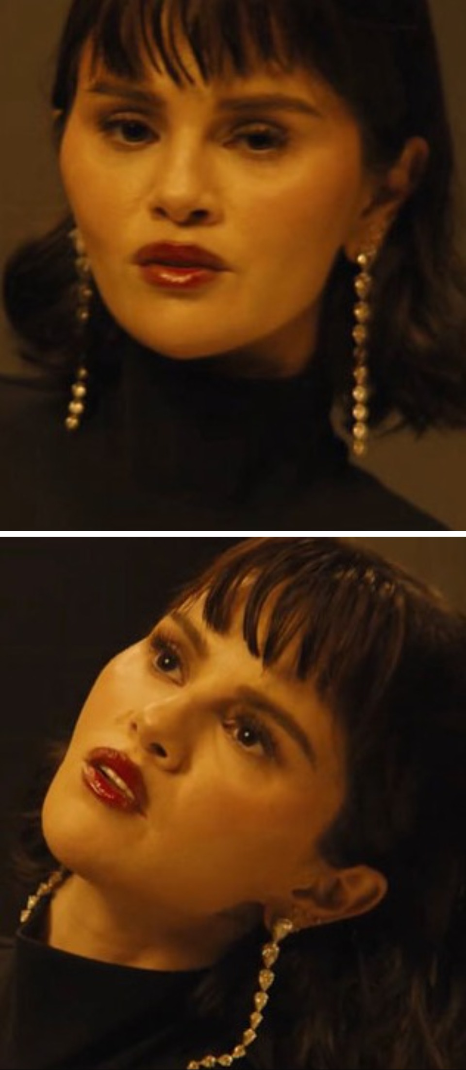1. Apareció con el rostro cambiado