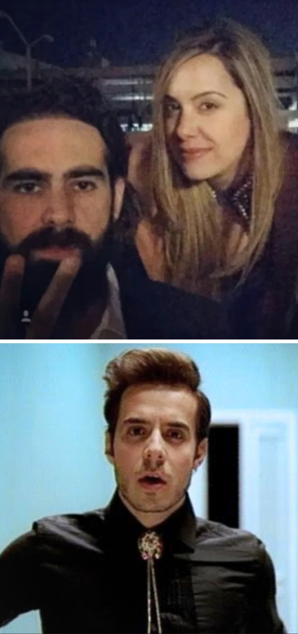 1. Su esposa le fue infiel con el vocalista