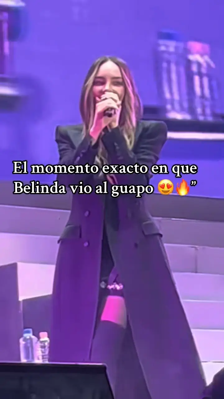 2. Así fue el momento exacto donde lo vio entre el público