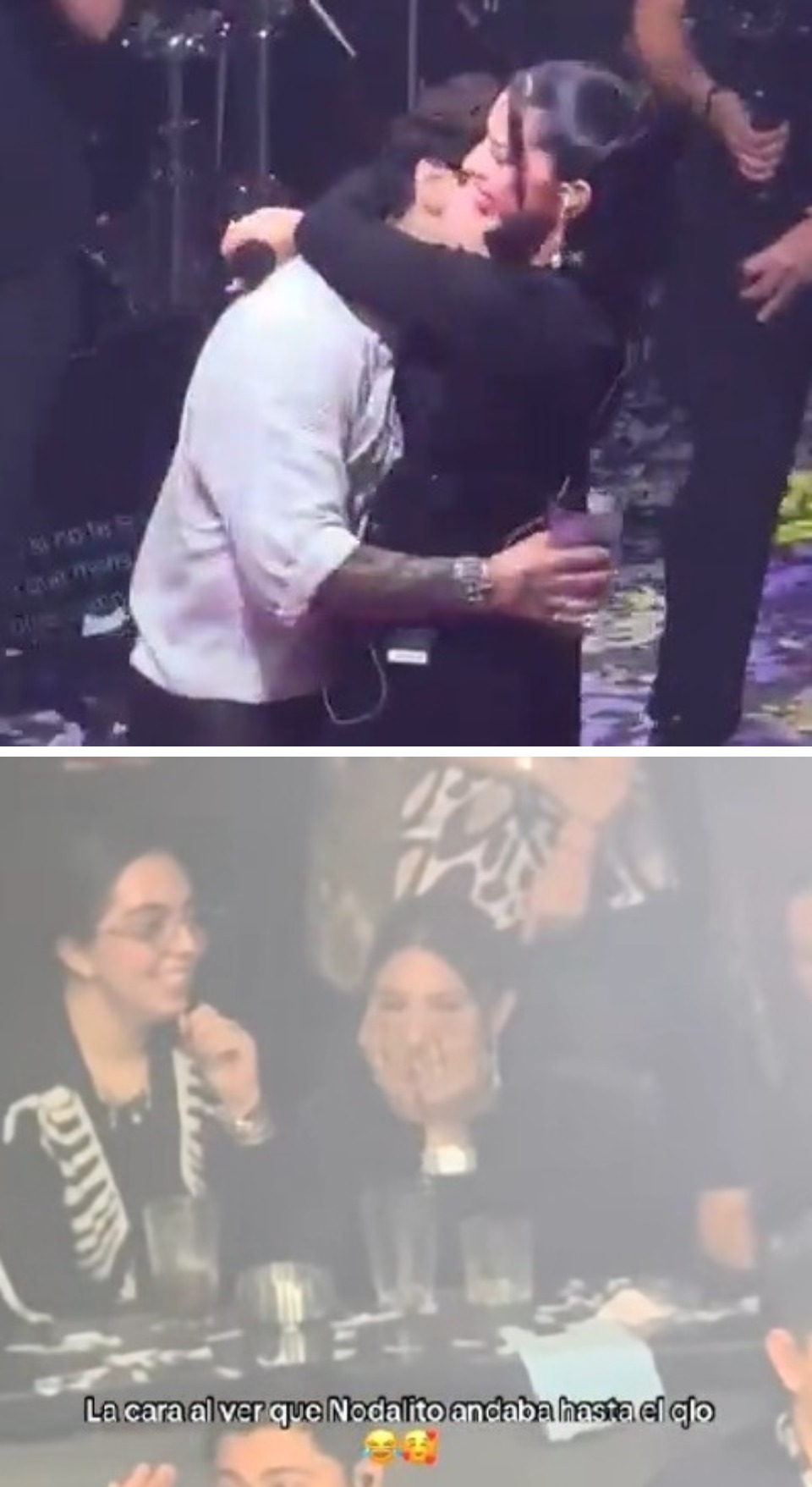 2. Angela 'se tapó lacara' de la vergüenza